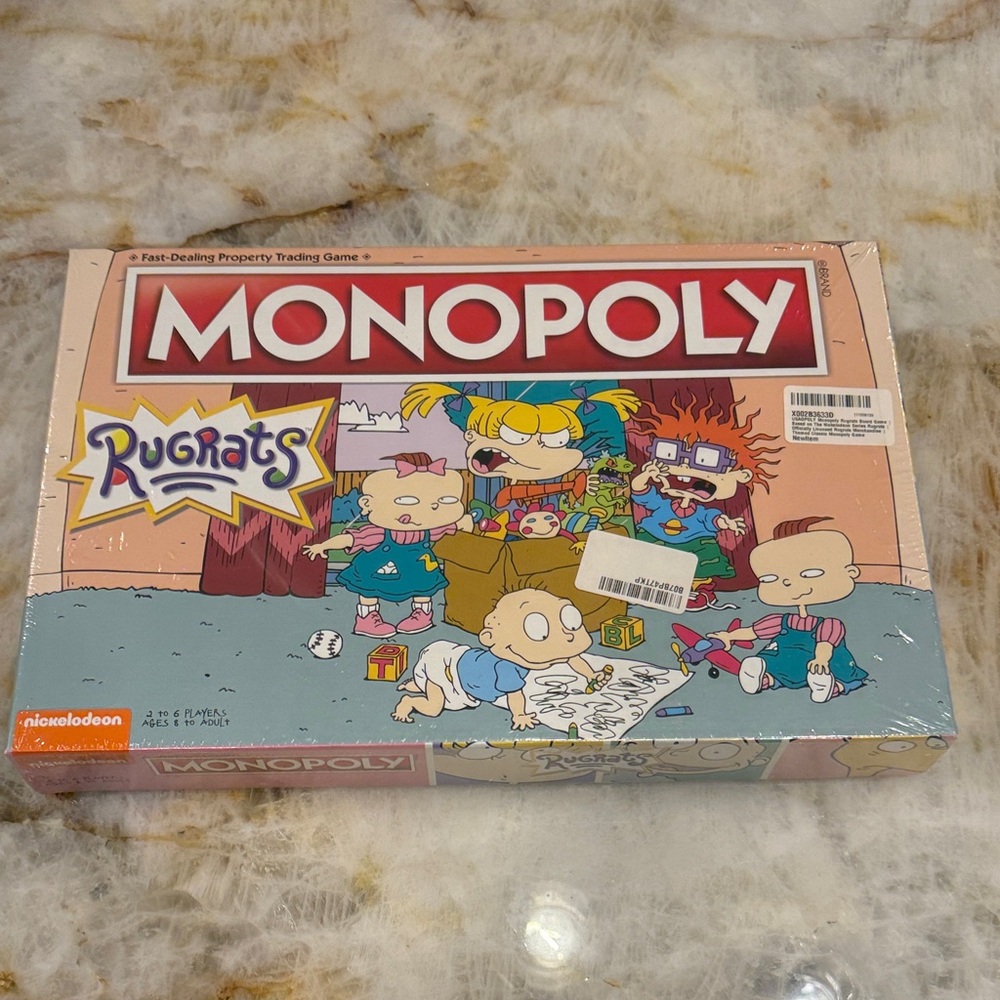 Nickelodeon Rugrats Monopoly Board Game - NEW in original packaging